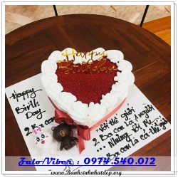 Mẫu Bánh Sinh Nhật Đẹp - A401